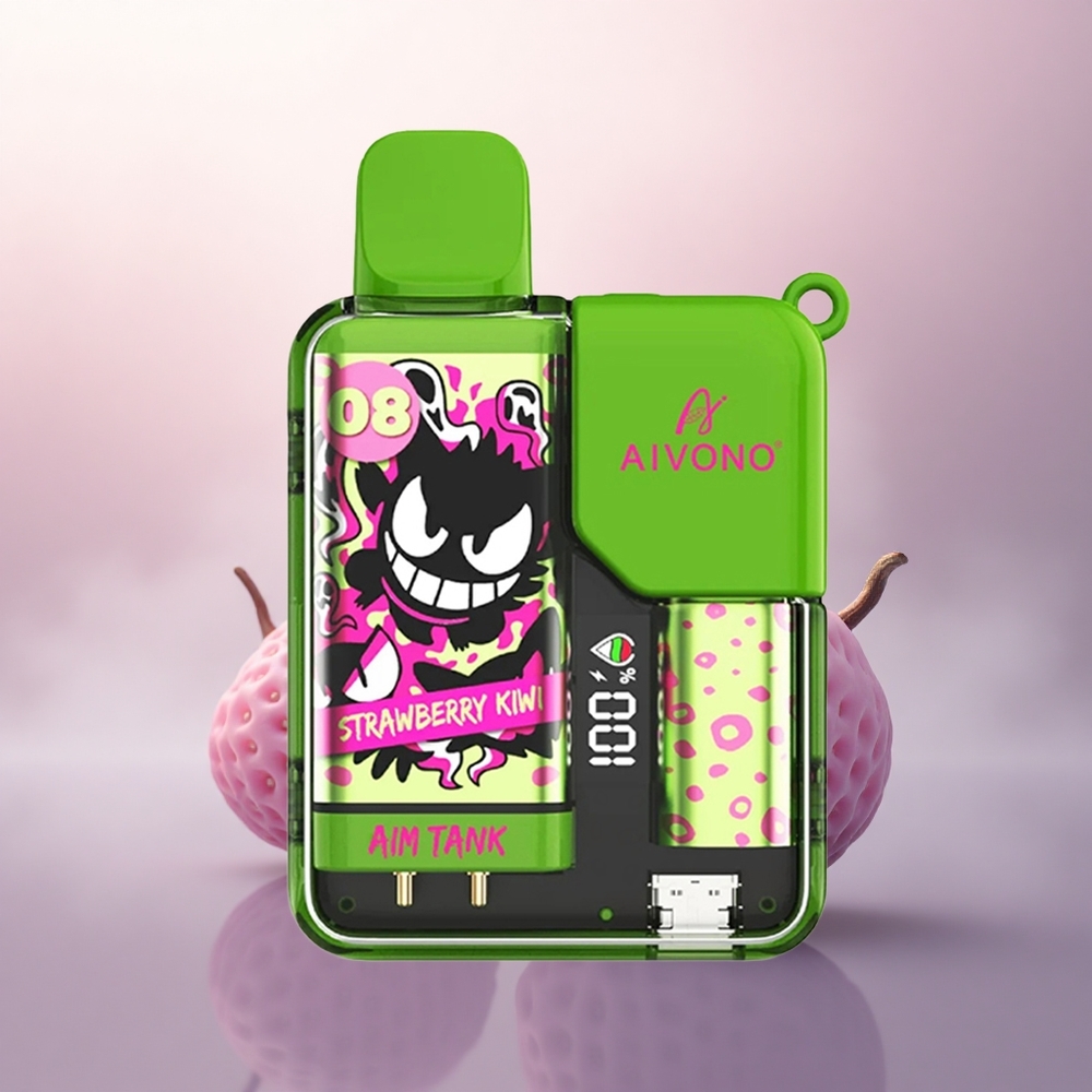 Aivono Aim Tank 9500 Puffs Jordbær Liwi 650mAh 18ml