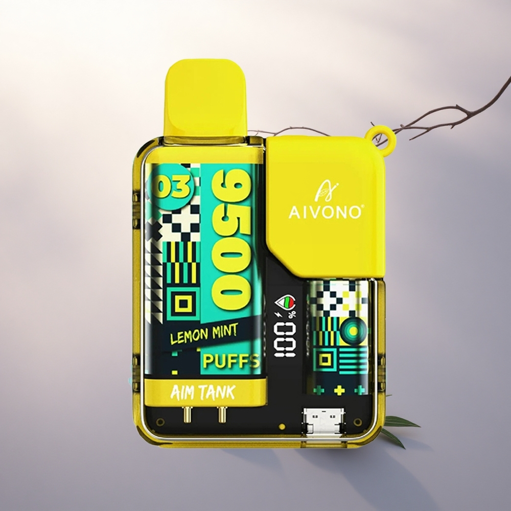 Aivono Aim Tank 9500 Puffs Sitron Mynte 650mAh 5% Nikotin