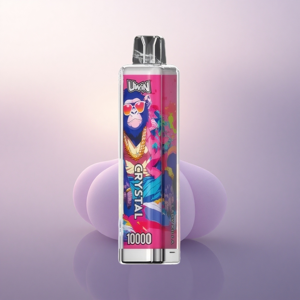 Uwin Crystal 10000 Puffs Frøken Drapsmaskin 18ml 650mAh