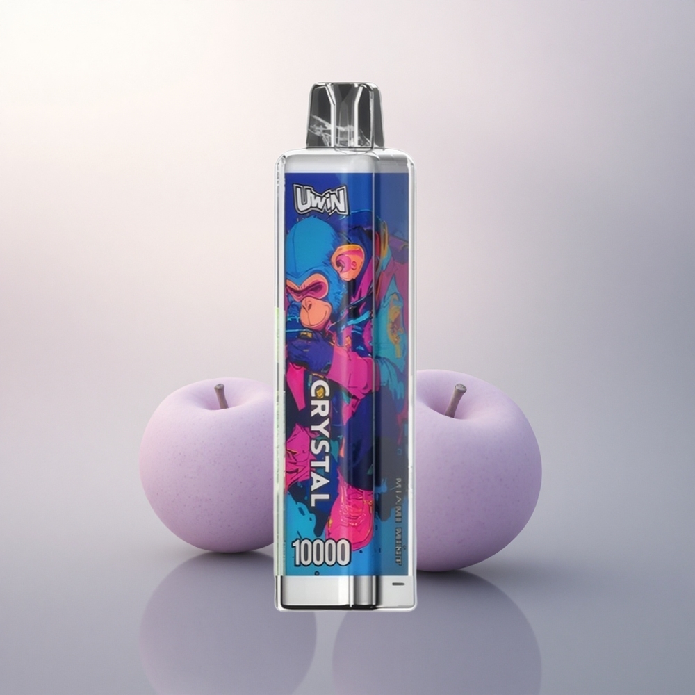 Uwin Crystal 10000 Puffs Miami Mynt 18ml 650mAh Mesh RGB Lys