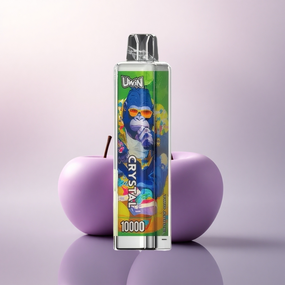 Uwin Crystal 10000 Puffs To Epler Med 5% Nikotin Og 650mAh