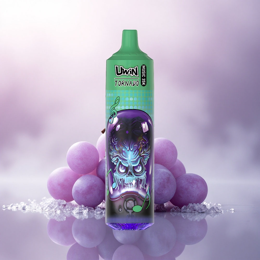 Uwin Tornado 35K Music Puffs Drueis med 5% nikotin og 600mAh