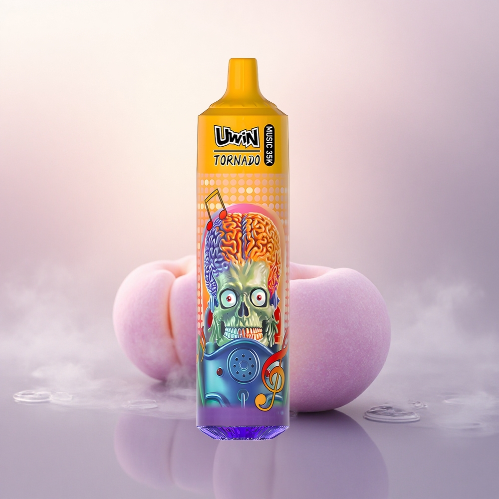 Uwin Tornado 35K Music Puffs Sommerfersken Is med 5% nikotin og 600mAh