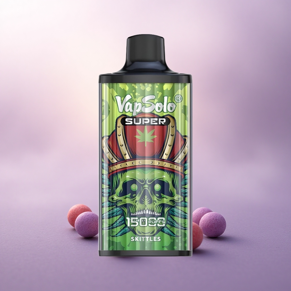 Vapsolo Super 15000 Puffs Skittles 40ml Nikotin 850mAh