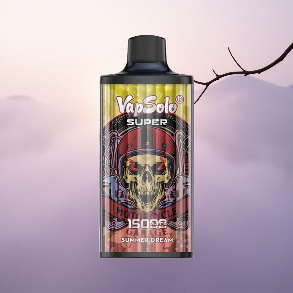 Vapsolo Super 15000 Puffs Sommerdrøm 40ml 850mAh Type-C