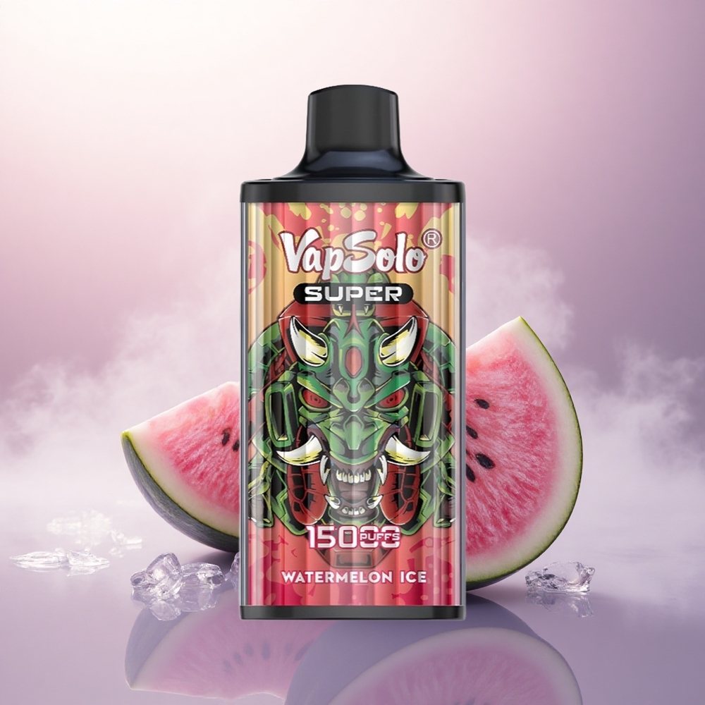 Vapsolo Super 15000 Puffs Vannmelon Is 40ml 850mAh Type-C