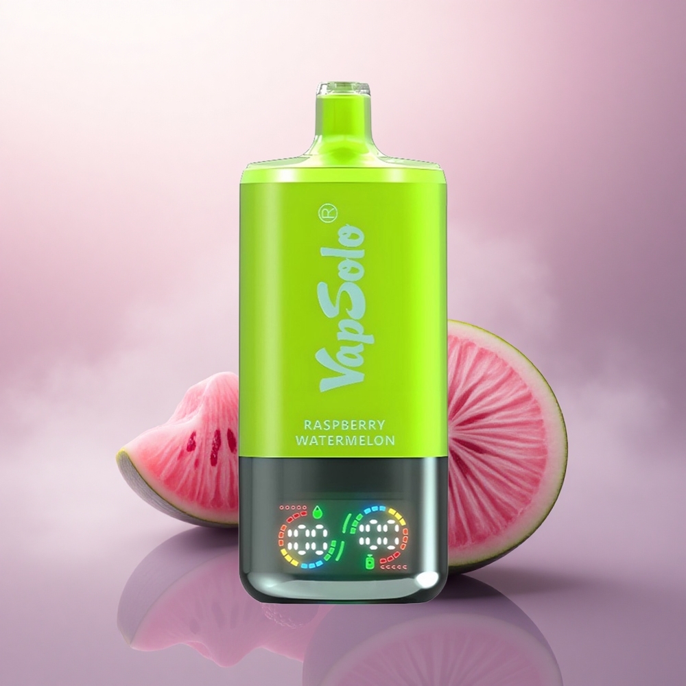 Vapsolo Triple 30000 Puffs Bringebær Vannmelon 40ml 20mg Nikotin Type-C