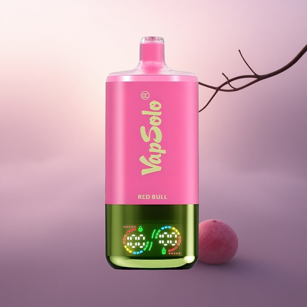 Vapsolo Triple 30000 Puffs Rød Okse Type-C 40ml Nikotin