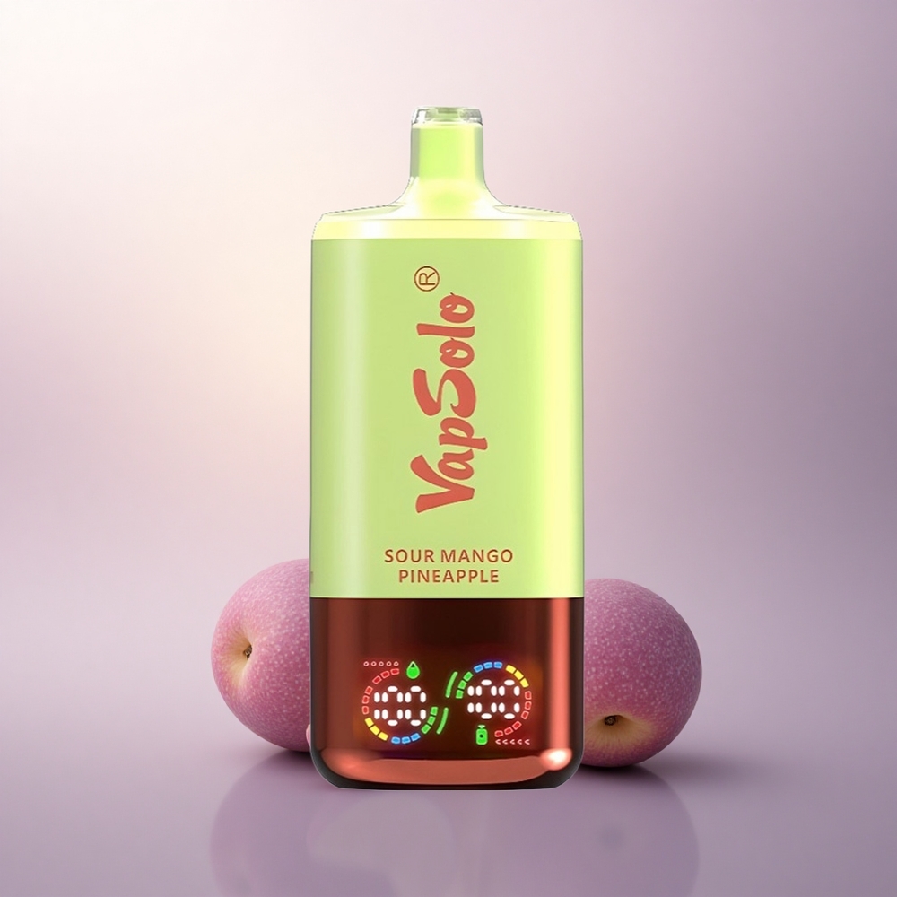 Vapsolo Triple 30000 Puffs Sur Mango Ananas 40ml 20mg Nikotin Type-C
