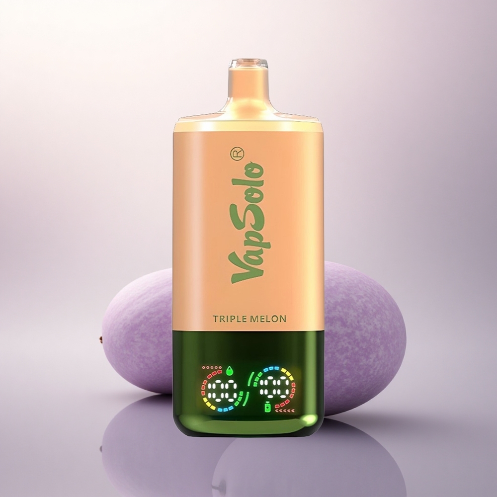 Vapsolo Triple 30000 Puffs Triple Melon 40ml 20mg Nikotin Type-C