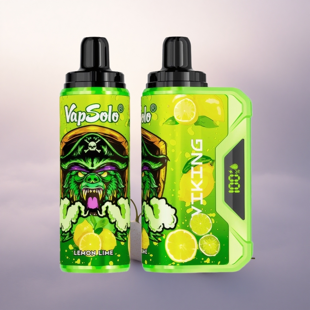 VapSolo VIKING 12000 Puffs VapSolo VIKING Sitron Lime 22ml Type-C 20mg/ml Nikotin