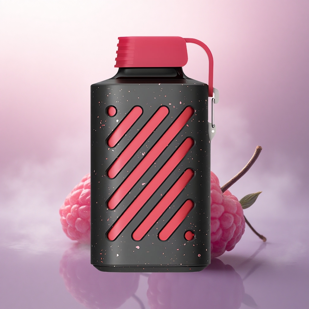 VOZOL GEAR 10000 Puffs Jordbær Bringebær 500mAh 20ml