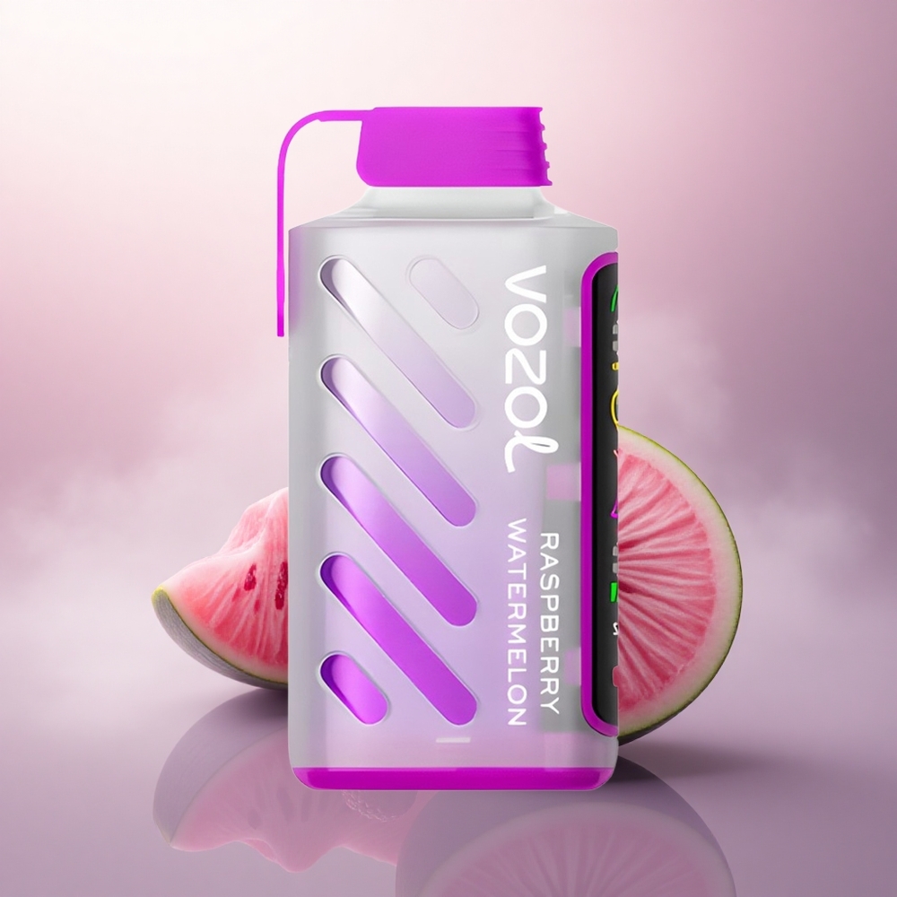 VOZOL Gear Power 20000 Puffs Bringebær Vannmelon Dual Mesh Coil 20mL 5% Nikotin