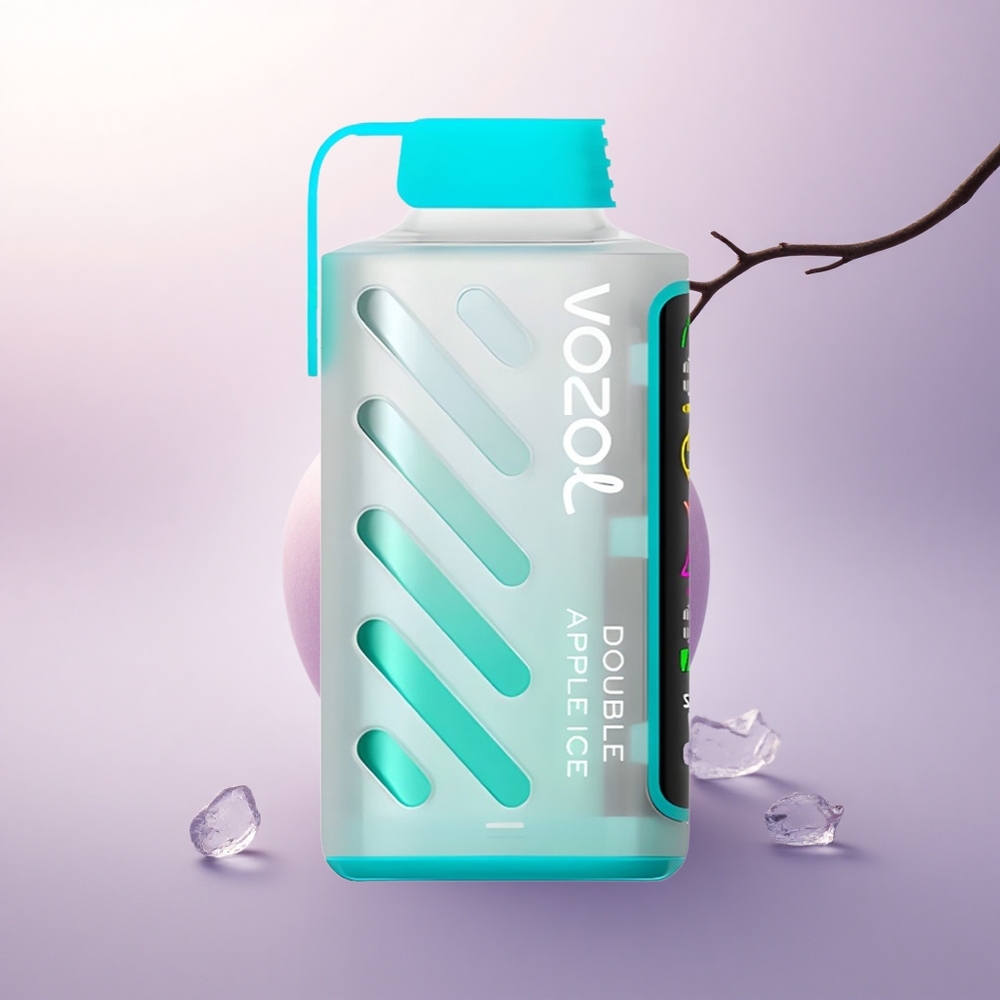 VOZOL Gear Power 20000 Puffs Dobbelt Eple Is med Dual Mesh Coil og 20mL