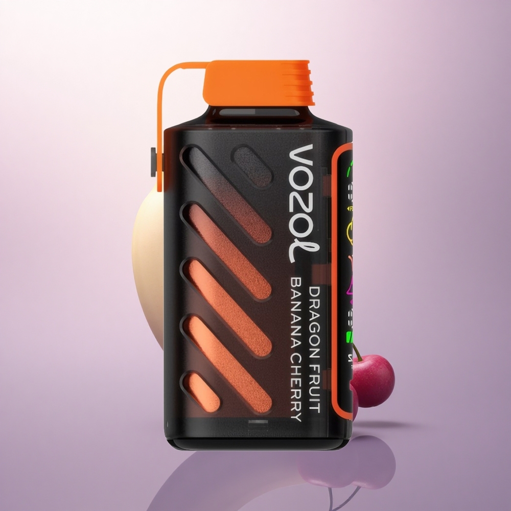 VOZOL Gear Power 20000 Puffs Dragefrukt Banan Kirsebær Dual Mesh Full Skjerm 20mL 5% Nikotin