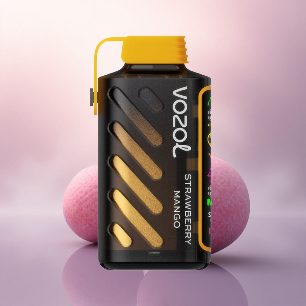 VOZOL Gear Power 20000 Puffs Jordbær Mango Dual Mesh Coil 20mL Nikotin 5%