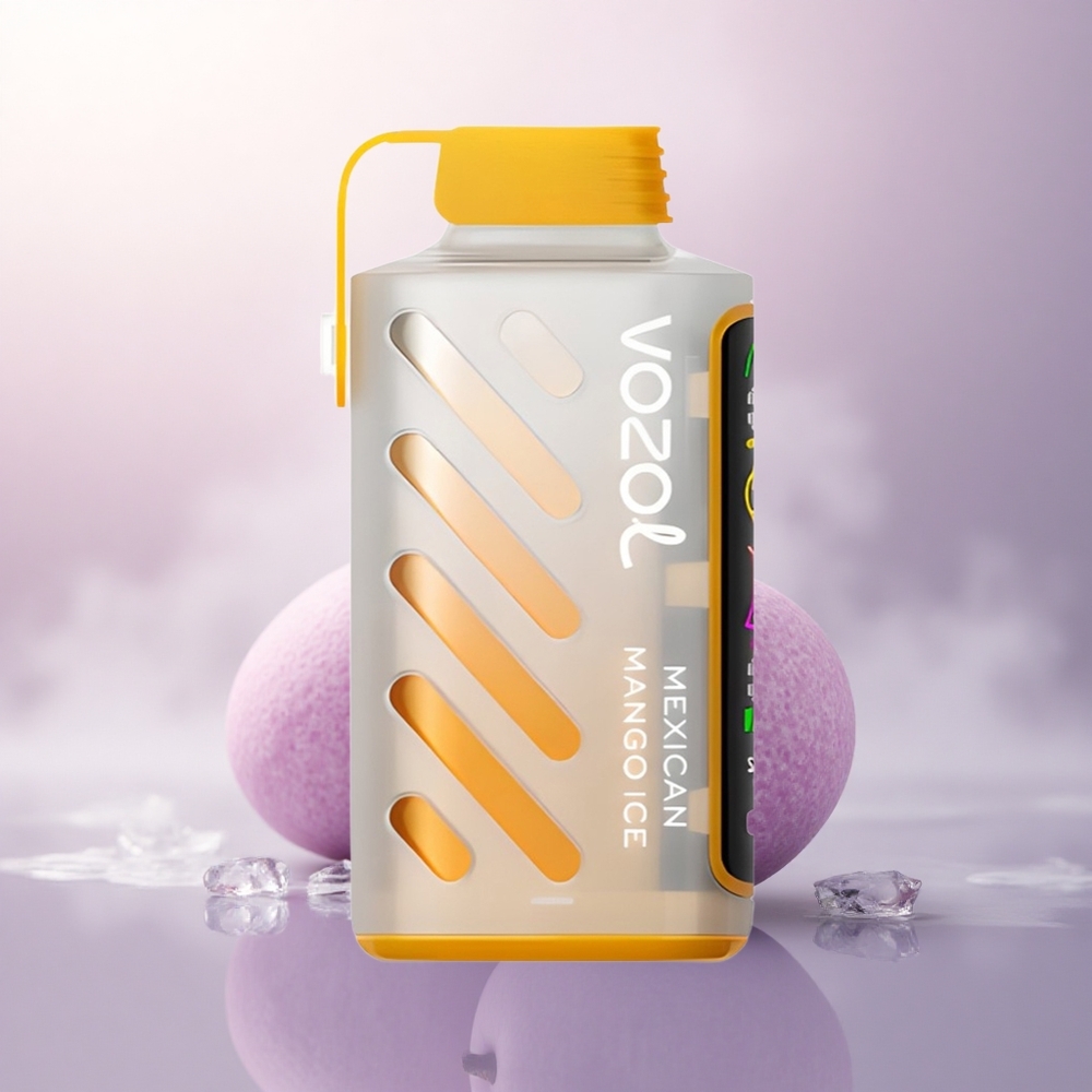 VOZOL Gear Power 20000 Puffs Norsk Mango Is med Dual Mesh Coil og 5% nikotin