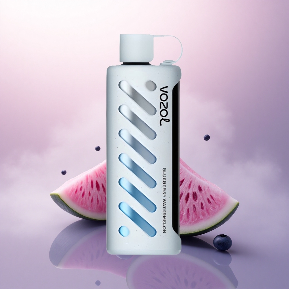VOZOL Gear Shisha 25000 Puffs Blåbær Vannmelon 1000mAh Dual Mesh