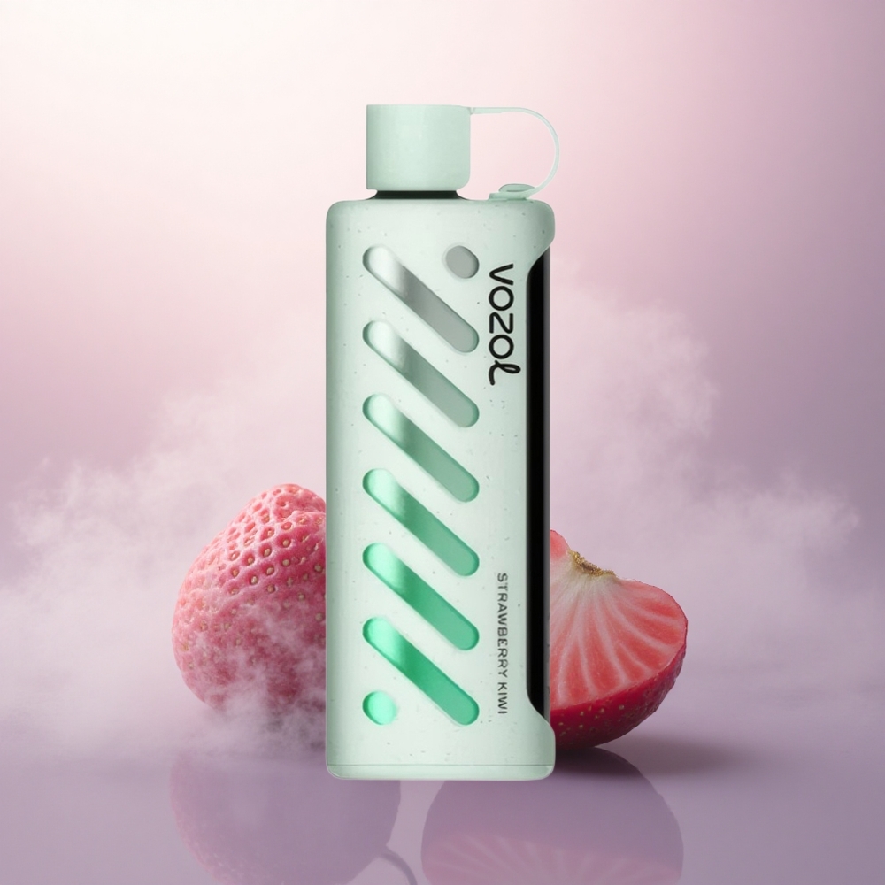 VOZOL Gear Shisha 25000 Puffs Jordbær Kiwi 1000mAh 5mg nikotin