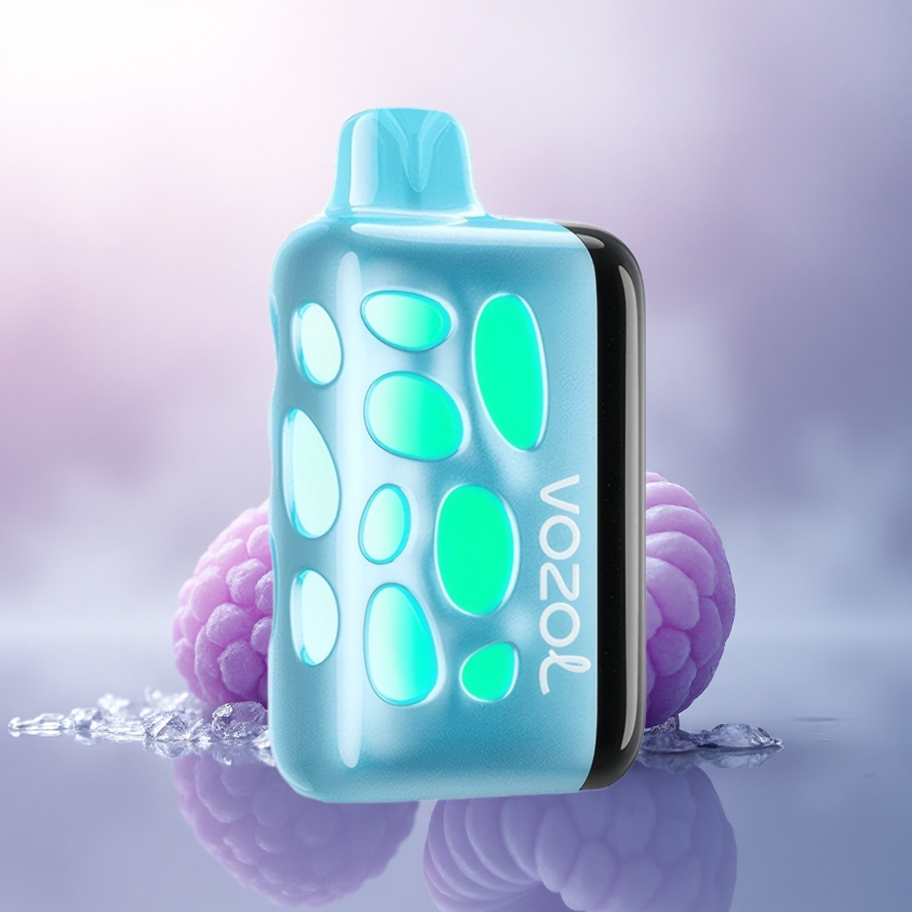 VOZOL RAVE 40000 Puffs Blå Bringebær Is 20mg nikotin 1000mAh