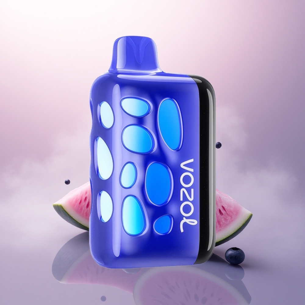 VOZOL RAVE 40000 Puffs Blåbær Vannmelonk med 20/50mg/ml Nikotin og 1000mAh Batteri