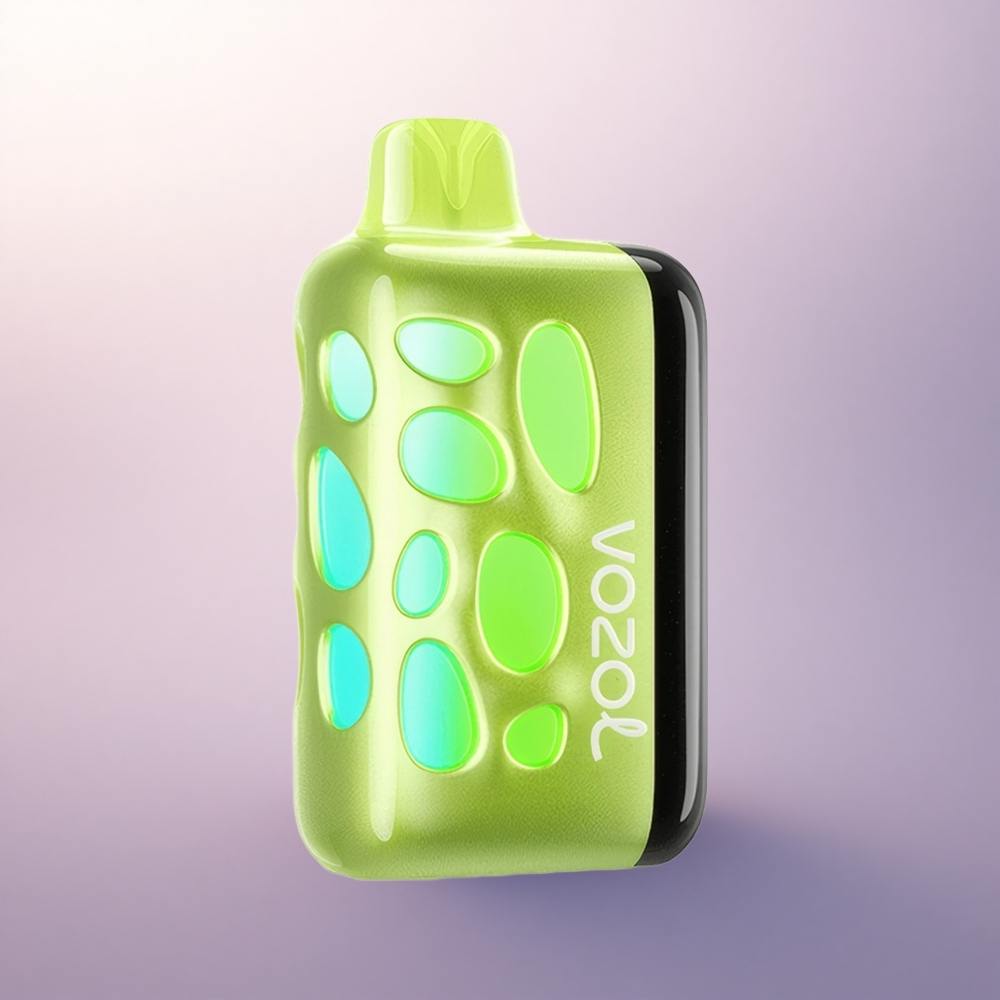 VOZOL RAVE 40000 Puffs Dobbelt Eple Glødende Batteri 1000mAh Beat-Synk