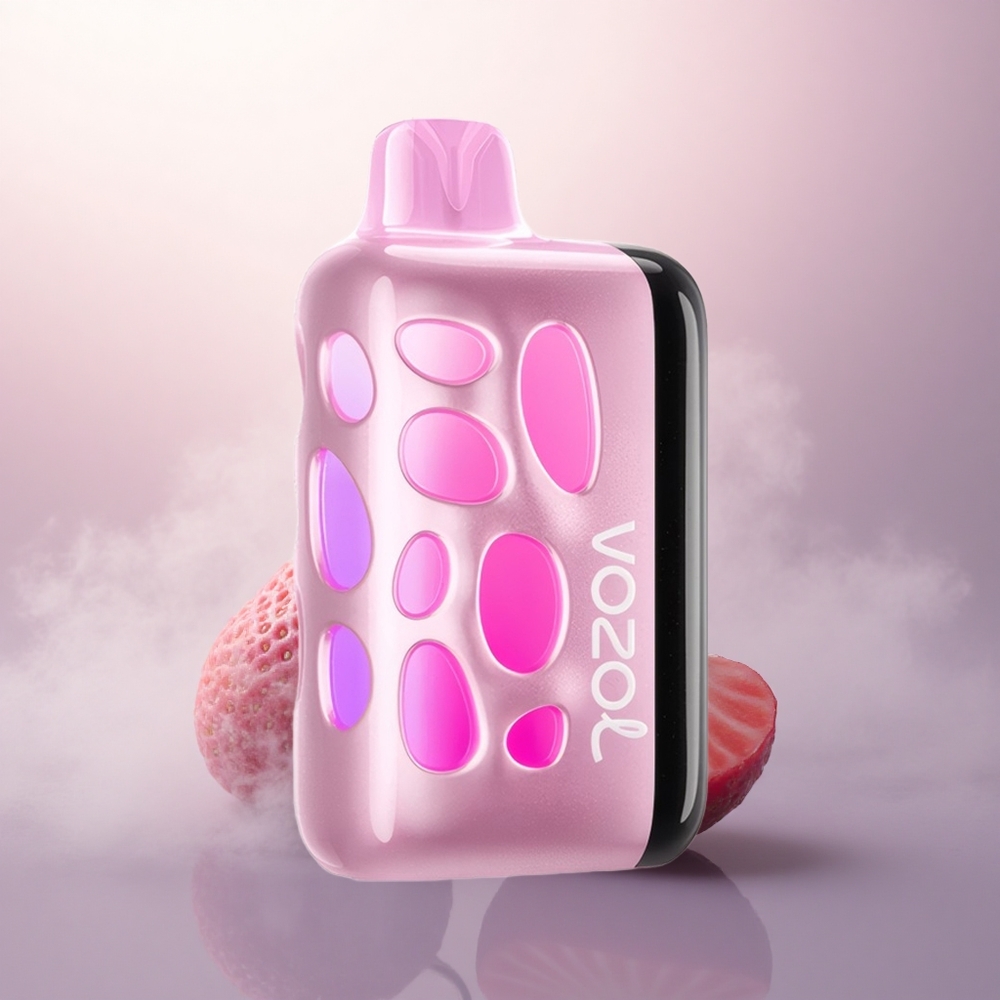 VOZOL RAVE 40000 Puffs Jordbær Kiwi 1000mAh Beat-Synced