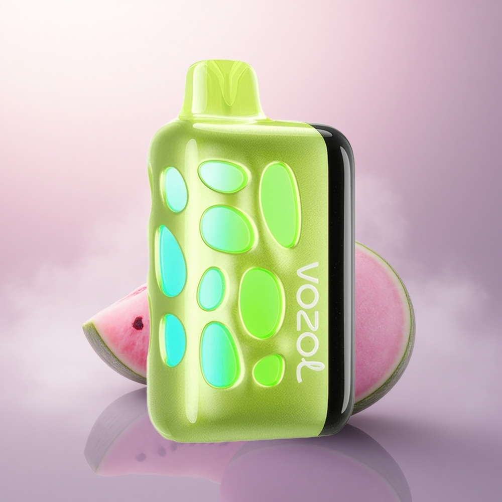 VOZOL RAVE 40000 Puffs Vannmelon Tyggegummi Med 1000mAh Og Beat-Synced Party Mode
