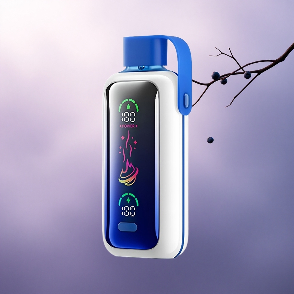 VOZOL Star 20000 Puffs Blåbær Storm med HD-speilskjerm og Dual Mesh