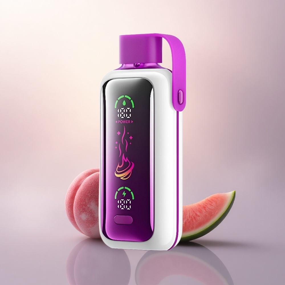 VOZOL Star 20000 Puffs Fersken Mango Vannmelon 650mAh Dual Mesh