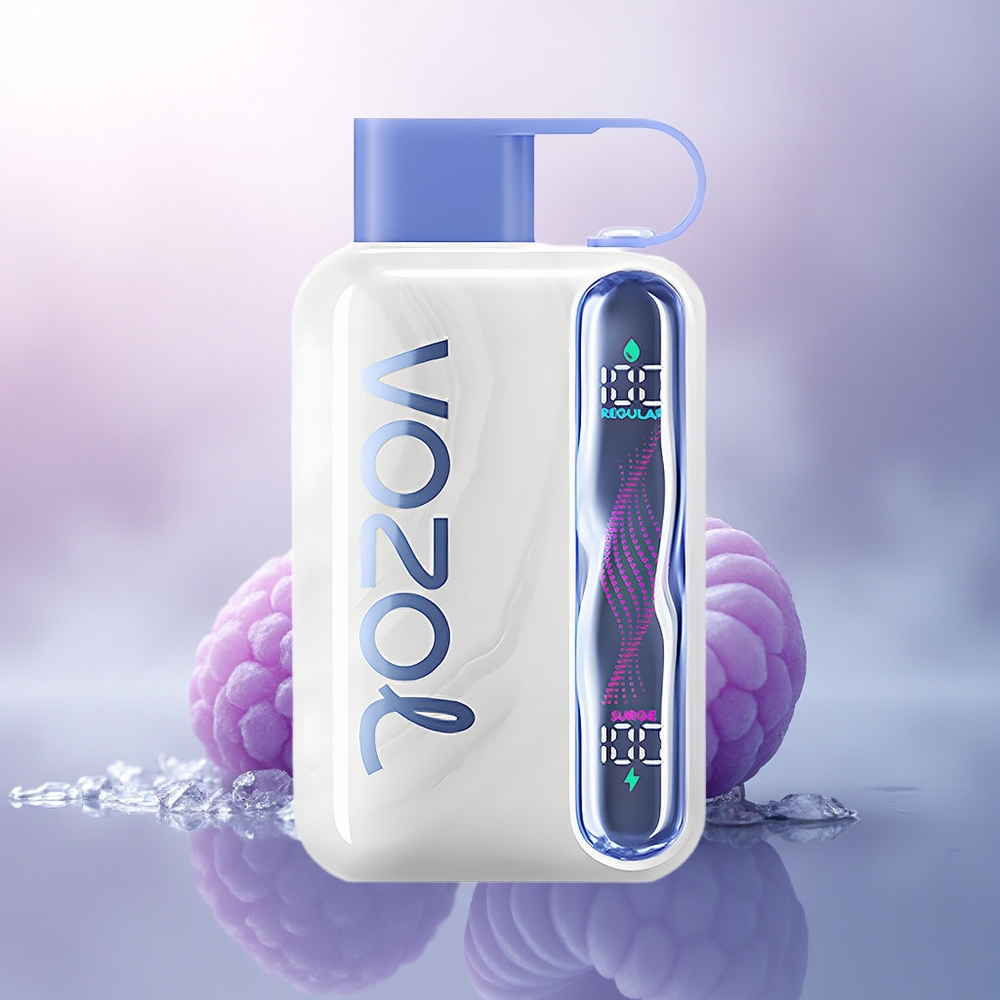 VOZOL STAR 40000 Puffs Blå Bringebær Is med 1000mAh og 20/50mg/ml nikotin