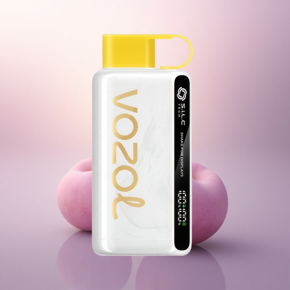 VOZOL STAR 9000/12000 Puffs Kirsebær Fersken Lemonade med 650mAh og 0/20/50mg/ml nikotin