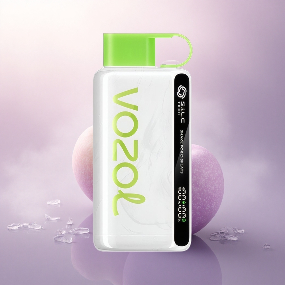 VOZOL STAR 9000/12000 Puffs Suren Eple Is med 650mAh og S.i.L.C TECH