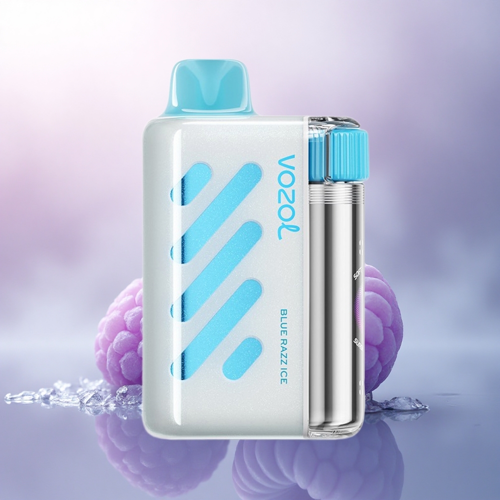 VOZOL VISTA 40000 Puffs Blå Bringebær Is MTL Ladbar 1000mAh